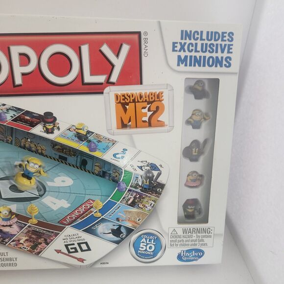 Hasbro Monopoly Despicable Me 2 Edition Board Game complete.